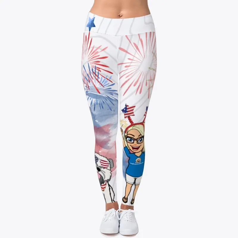 EventGuide 4th of July Women's Leggings